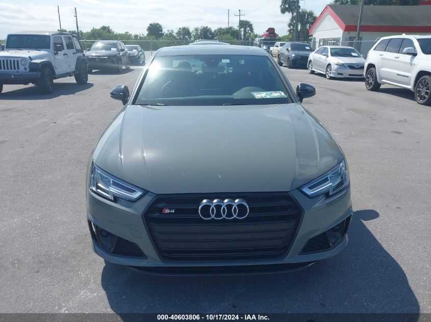 2019 Audi S4 Premium Plus VIN: WAUB4AF49KA115784 Lot: 40603806