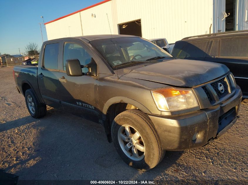 2008 Nissan Titan Pro-4X/Xe VIN: 1N6BA07C38N350076 Lot: 40606024