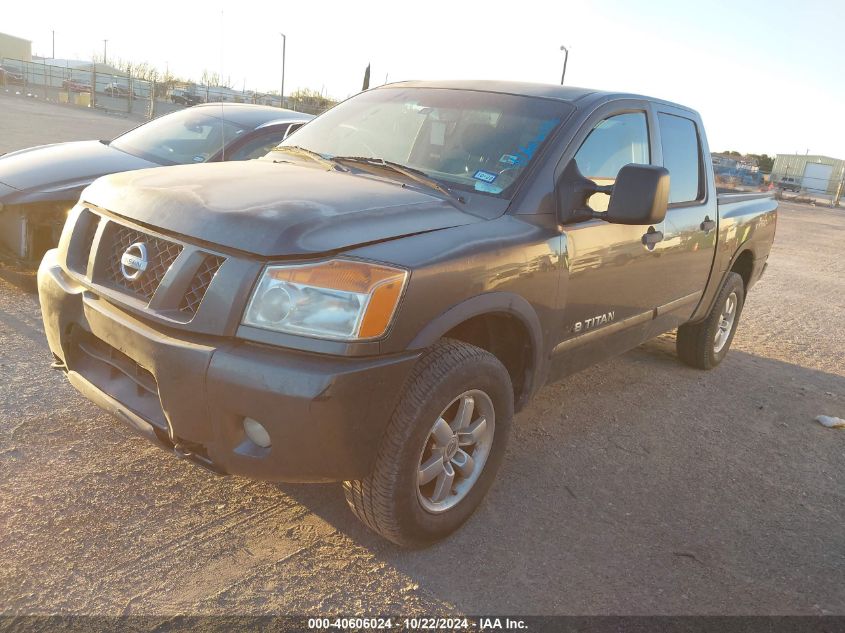 2008 Nissan Titan Pro-4X/Xe VIN: 1N6BA07C38N350076 Lot: 40606024