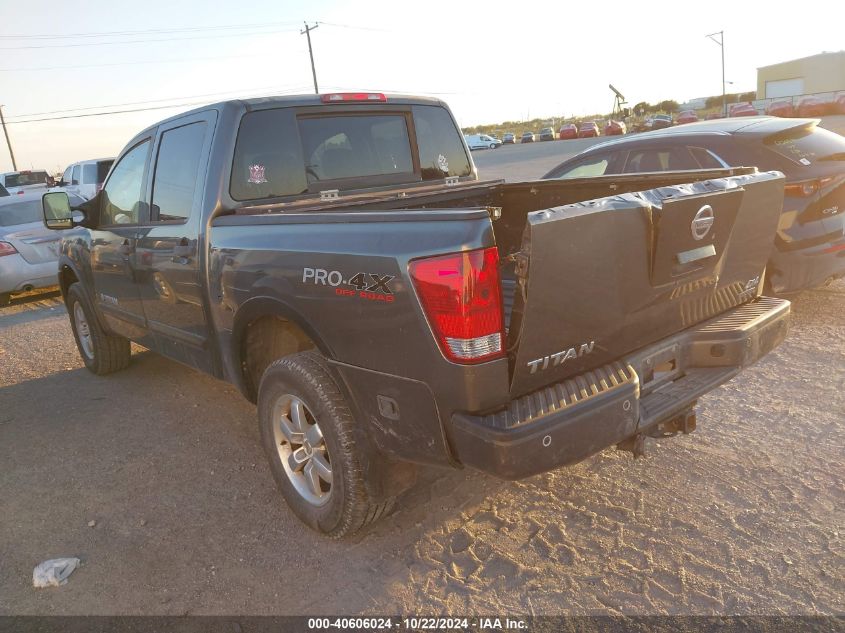 2008 Nissan Titan Pro-4X/Xe VIN: 1N6BA07C38N350076 Lot: 40606024