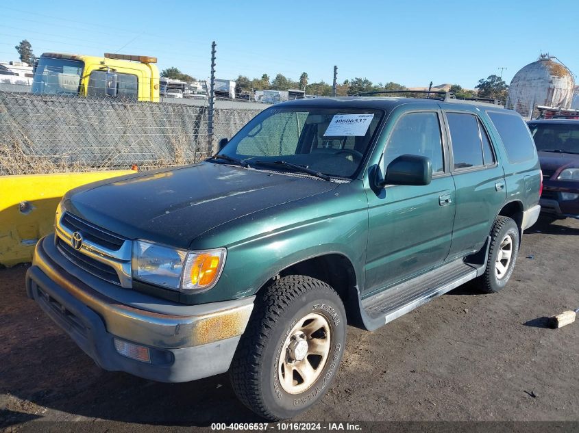 2001 Toyota 4Runner Sr5 V6 VIN: JT3GN86R610203646 Lot: 40606537