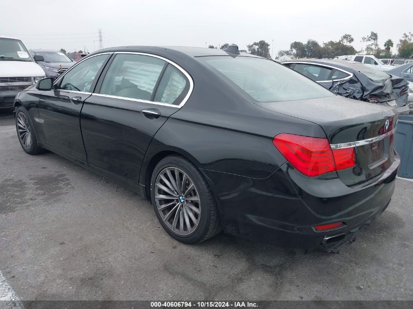 2011 BMW 740Li VIN: WBAKB4C50BC573805 Lot: 40606794