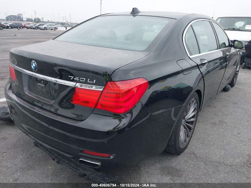 2011 BMW 740Li VIN: WBAKB4C50BC573805 Lot: 40606794