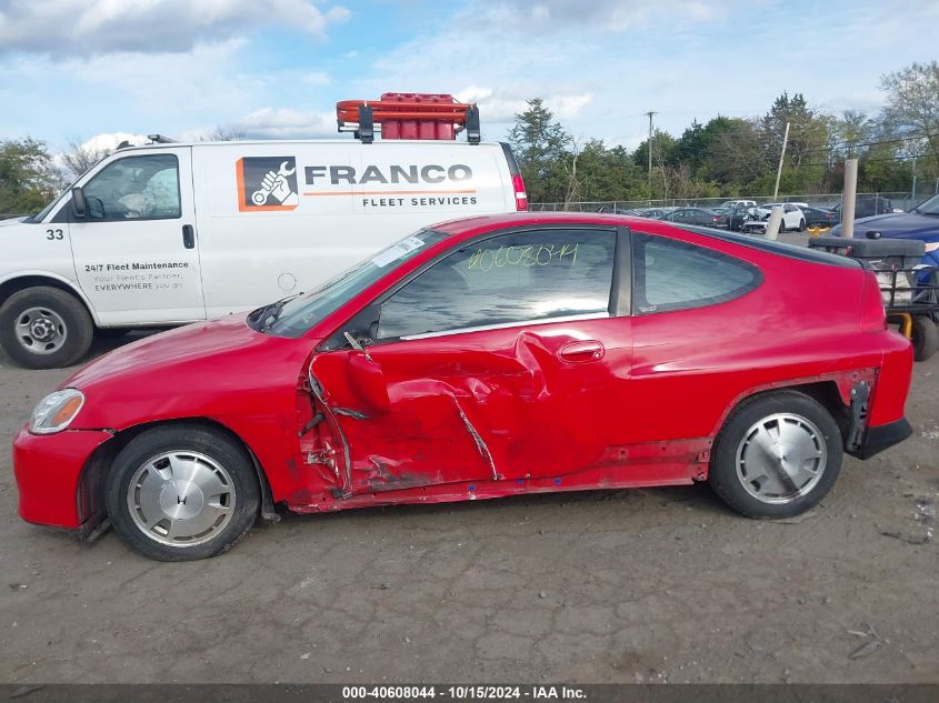 2002 Honda Insight Cvt VIN: JHMZE14762T001448 Lot: 40608044