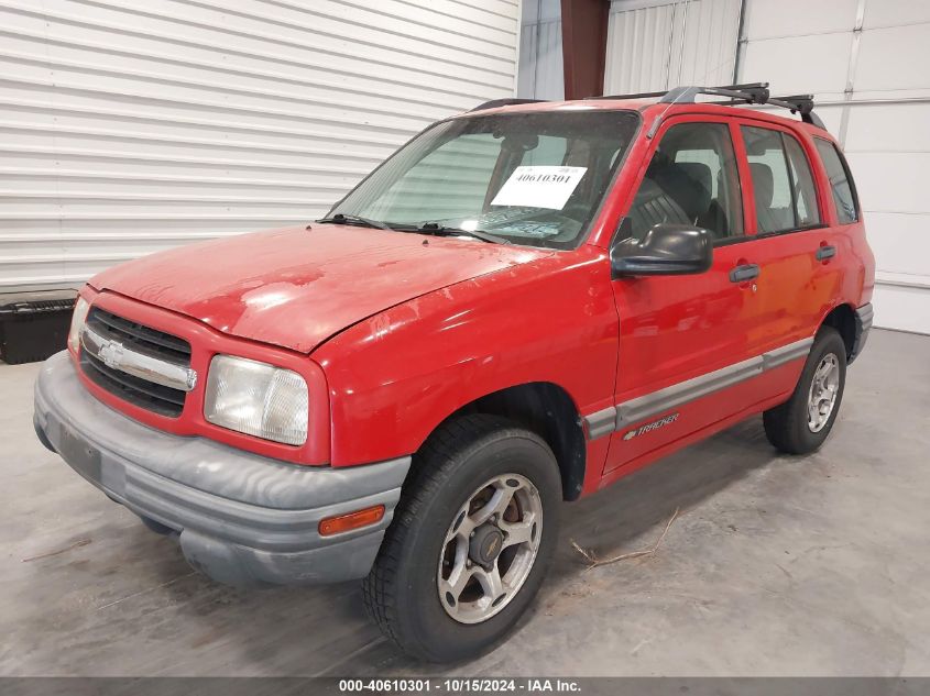 2001 Chevrolet Tracker Hard Top Base VIN: 2CNBJ13C516900656 Lot: 40610301