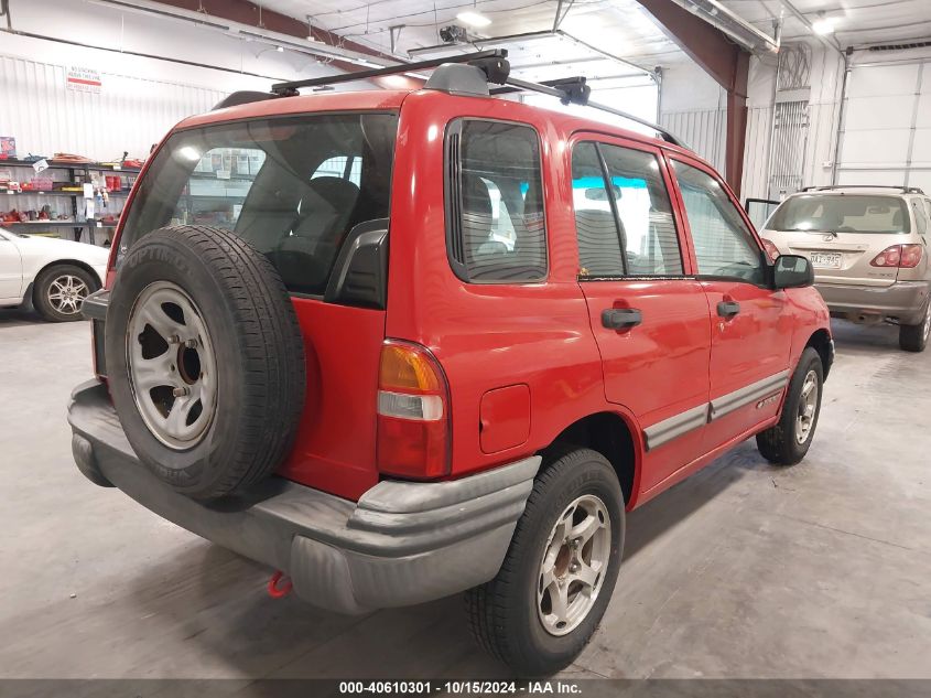 2001 Chevrolet Tracker Hard Top Base VIN: 2CNBJ13C516900656 Lot: 40610301