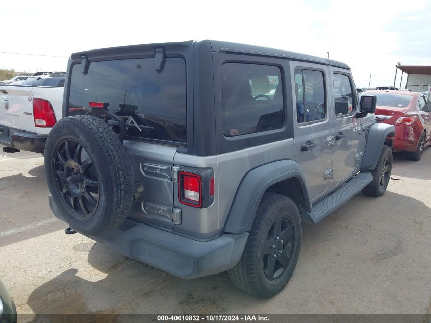 2020 Jeep Wrangler Unlimited Sport S 4X4 VIN: 1C4HJXDN9LW204442 Lot: 40610832