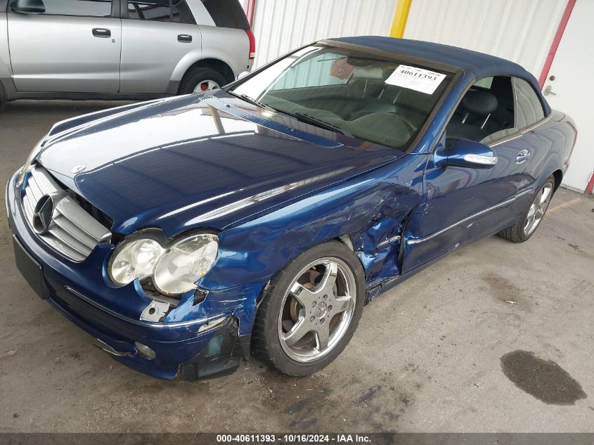 2004 Mercedes-Benz Clk 320 VIN: WDBTK65G84T028096 Lot: 40611393