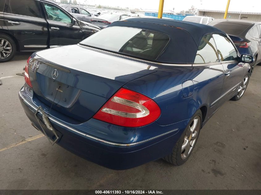 2004 Mercedes-Benz Clk 320 VIN: WDBTK65G84T028096 Lot: 40611393