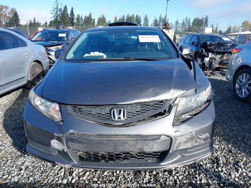 2013 Honda Civic Lx VIN: 2HGFG3B52DH501569 Lot: 40611787