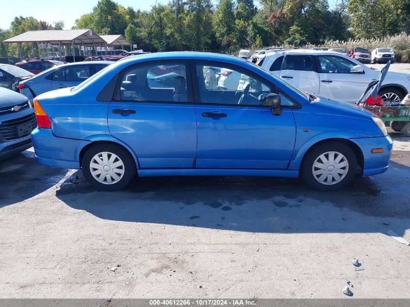 2003 Suzuki Aerio Gs/S VIN: JS2RA41SX35171394 Lot: 40612266