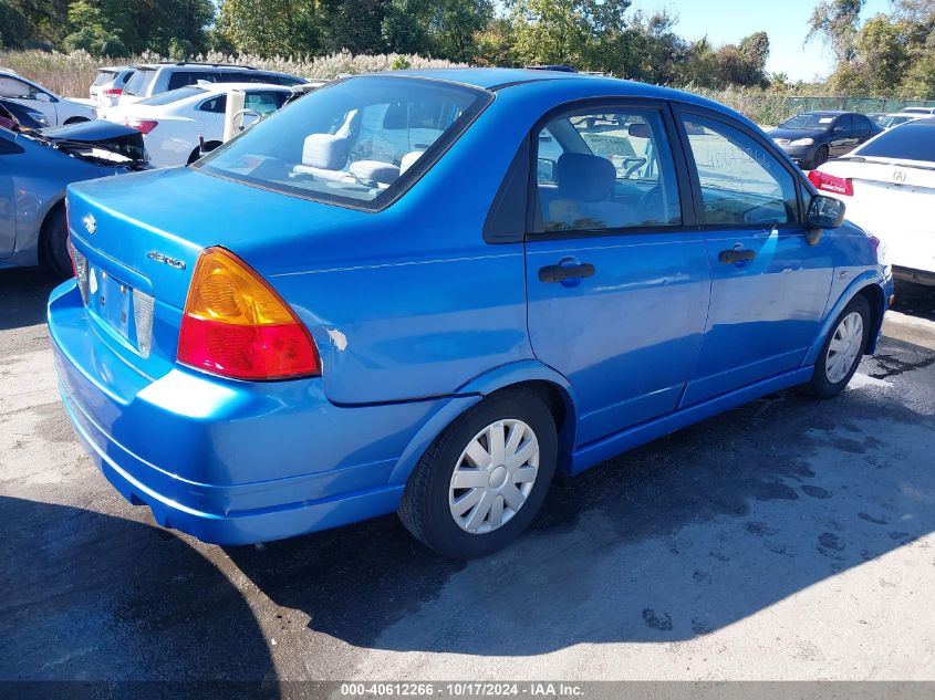 2003 Suzuki Aerio Gs/S VIN: JS2RA41SX35171394 Lot: 40612266