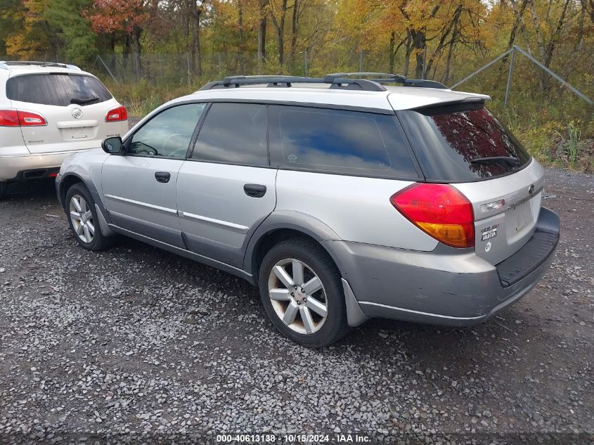 2007 Subaru Outback 2.5I VIN: 4S4BP61C477300248 Lot: 40613138