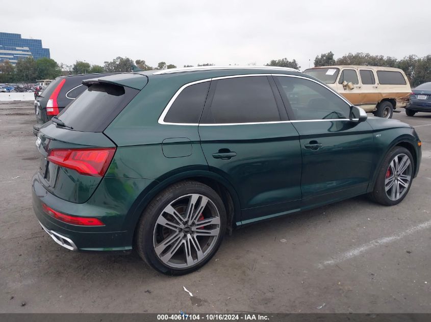 2018 Audi Sq5 3.0T Premium Plus VIN: WA1C4AFY8J2046941 Lot: 40617104