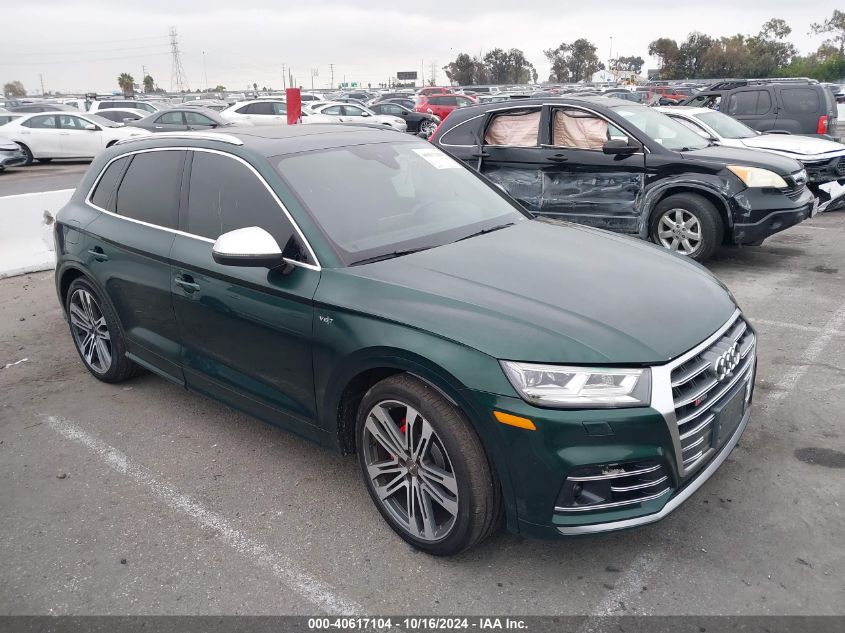 2018 Audi Sq5 3.0T Premium Plus VIN: WA1C4AFY8J2046941 Lot: 40617104