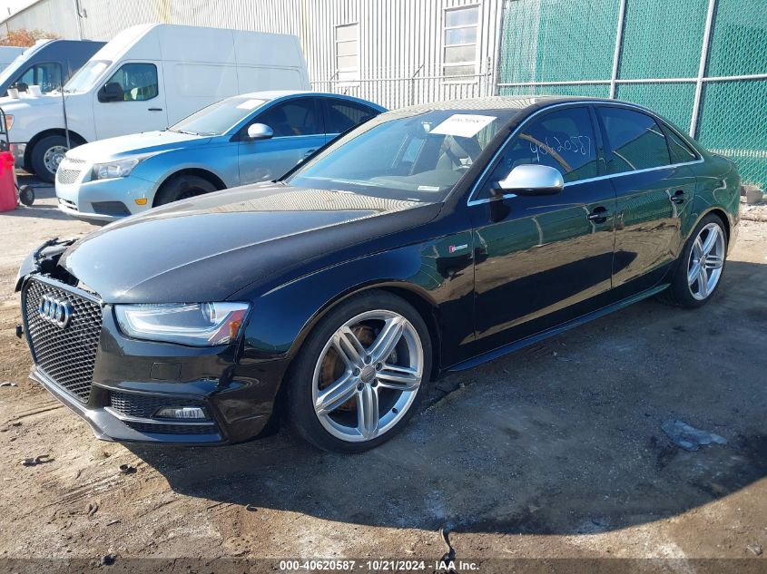 2016 Audi S4 3.0T Premium Plus VIN: WAUDGAFL6GA011039 Lot: 40620587