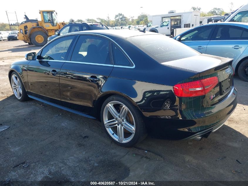 2016 Audi S4 3.0T Premium Plus VIN: WAUDGAFL6GA011039 Lot: 40620587