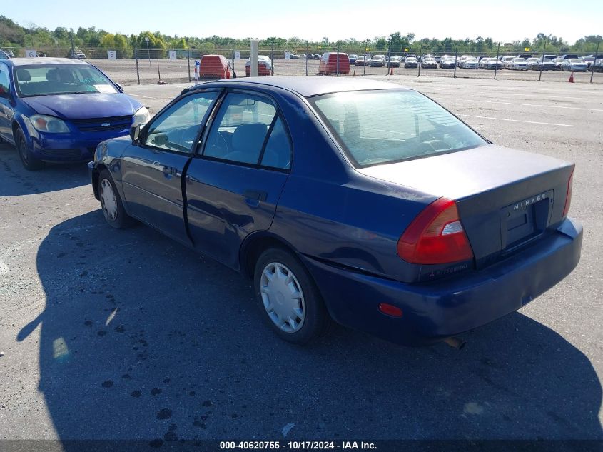 2000 Mitsubishi Mirage De VIN: JA3AY26CXYU003188 Lot: 40620755