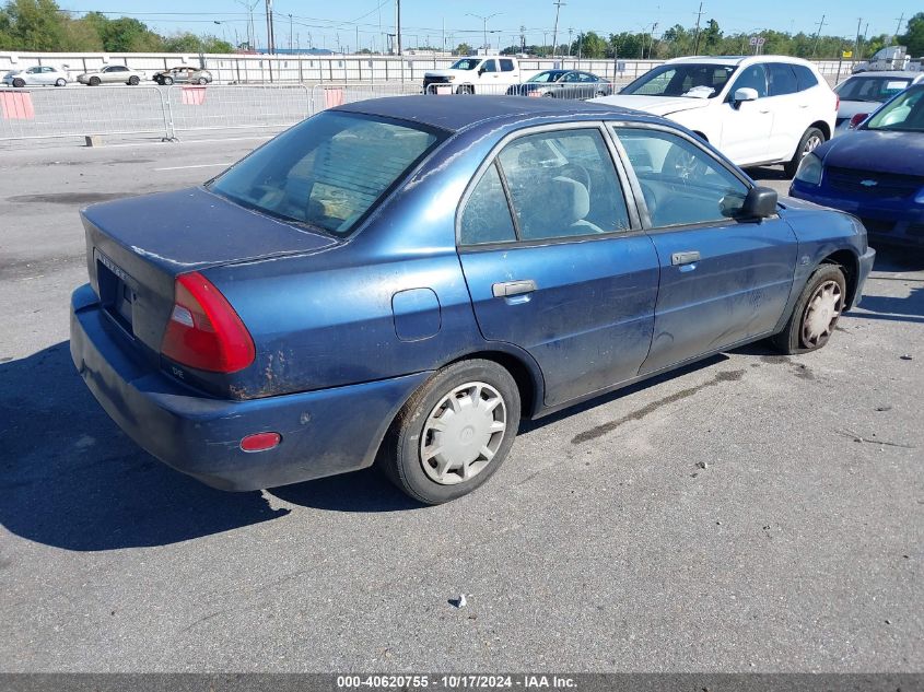 2000 Mitsubishi Mirage De VIN: JA3AY26CXYU003188 Lot: 40620755