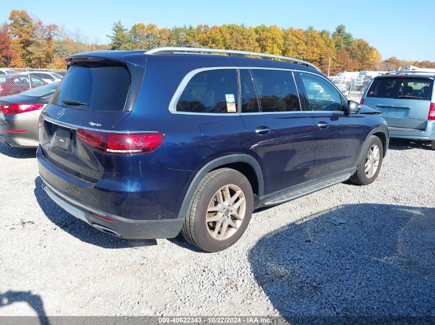 2020 Mercedes-Benz Gls 450 4Matic VIN: 4JGFF5KE9LA109114 Lot: 40622343