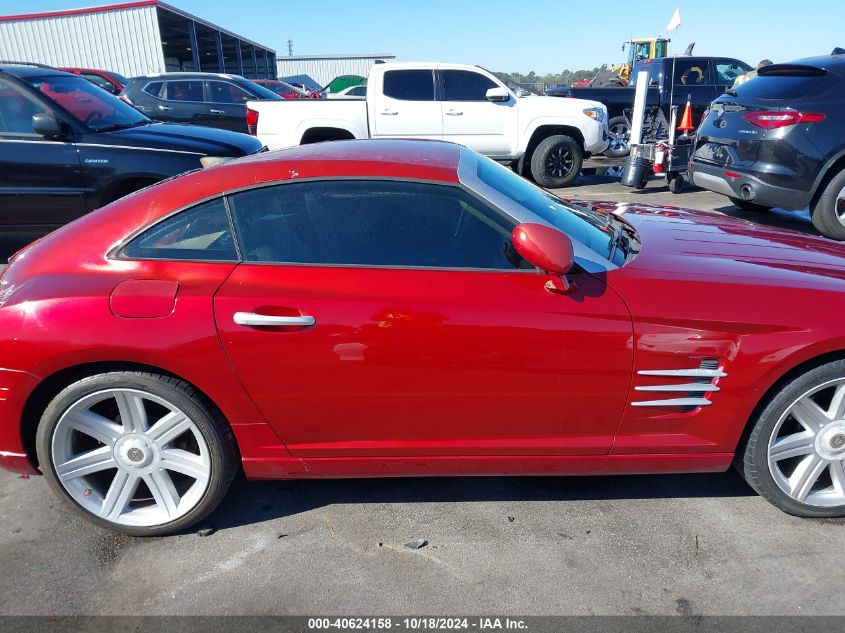 2004 Chrysler Crossfire VIN: 1C3AN69L64X016548 Lot: 40624158