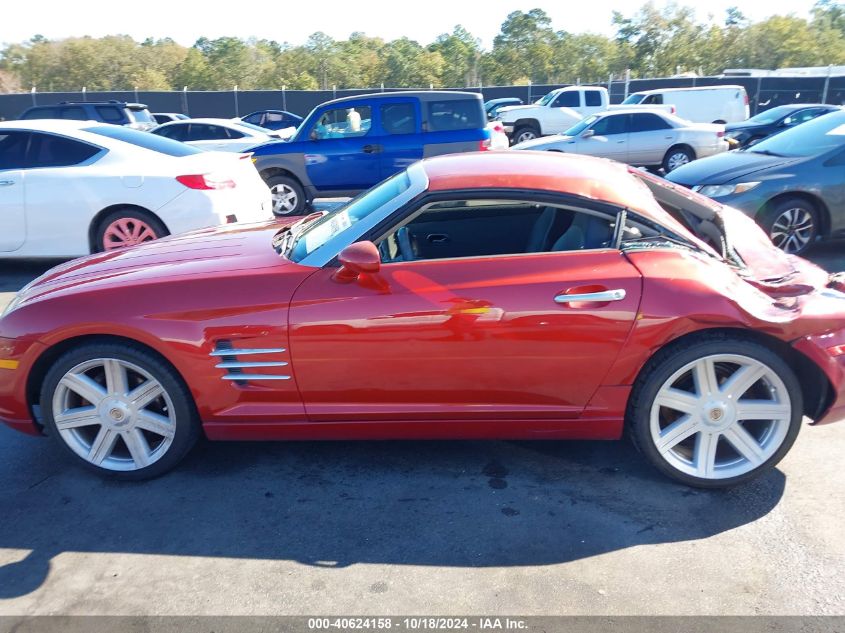 2004 Chrysler Crossfire VIN: 1C3AN69L64X016548 Lot: 40624158