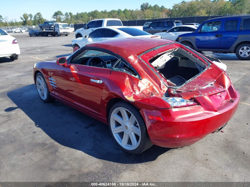 2004 Chrysler Crossfire VIN: 1C3AN69L64X016548 Lot: 40624158