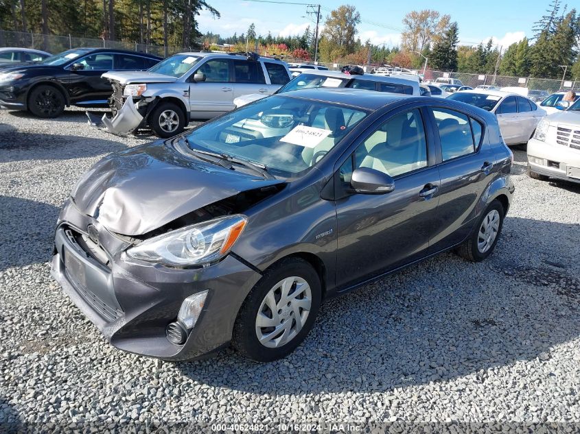 2015 Toyota Prius C One VIN: JTDKDTB35F1578295 Lot: 40624821