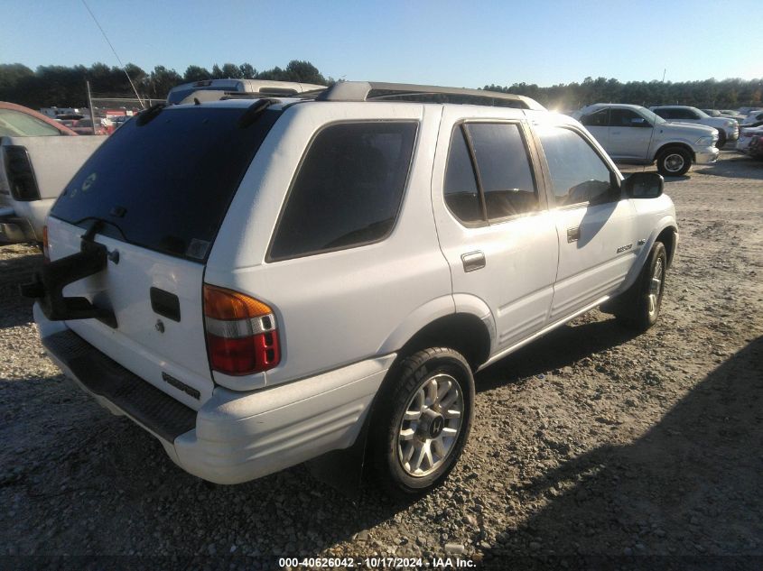 2001 Honda Passport Ex/Lx VIN: 4S6CK58WX14401095 Lot: 40626042