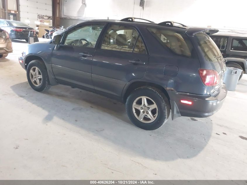 2000 Lexus Rx 300 VIN: JT6HF10U7Y0162804 Lot: 40626204