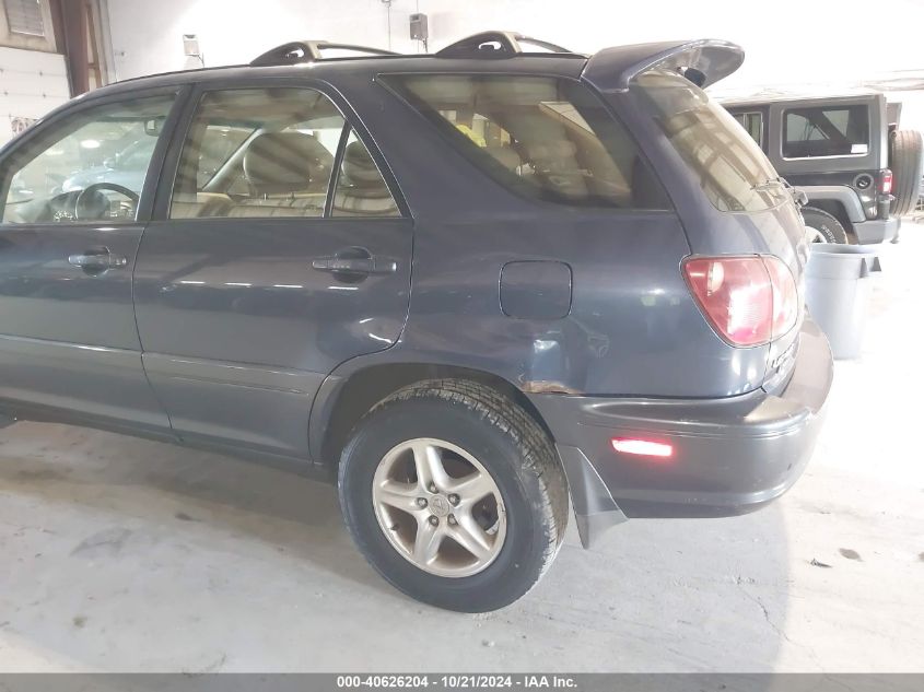 2000 Lexus Rx 300 VIN: JT6HF10U7Y0162804 Lot: 40626204