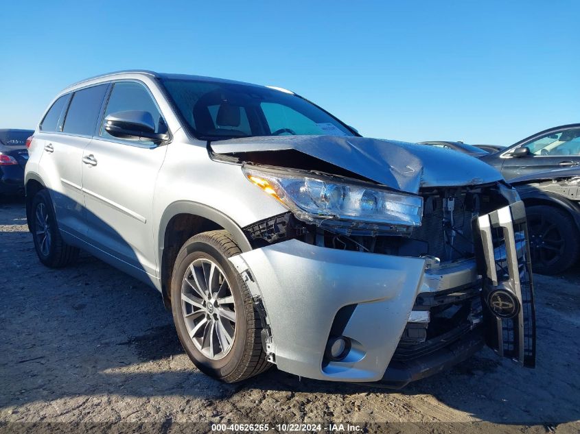 2017 Toyota Highlander Xle VIN: 5TDJZRFH0HS409362 Lot: 40626265