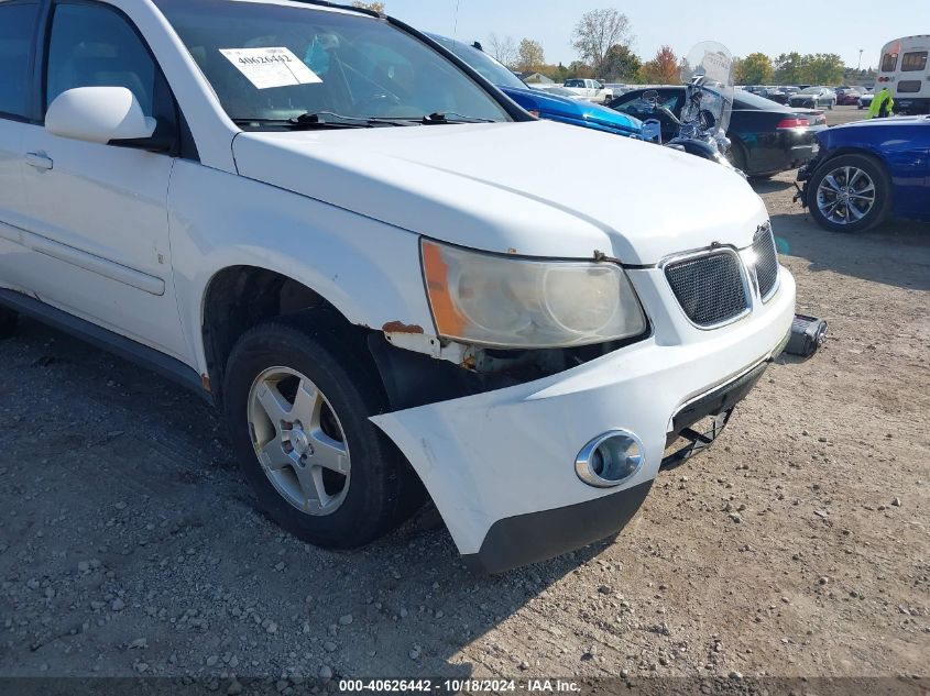 2008 Pontiac Torrent VIN: 2CKDL33F186012762 Lot: 40626442