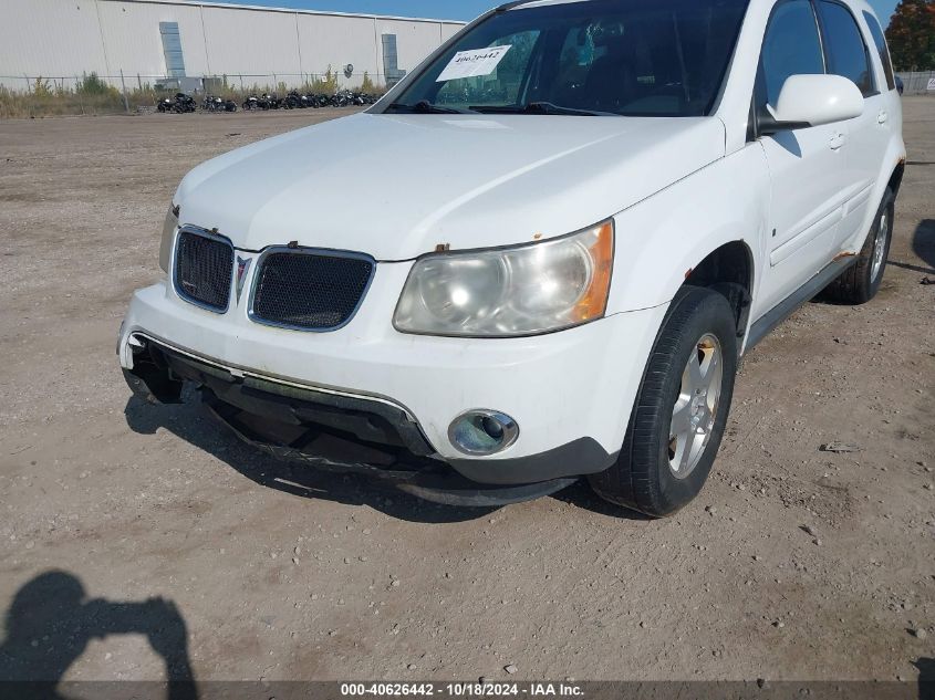 2008 Pontiac Torrent VIN: 2CKDL33F186012762 Lot: 40626442