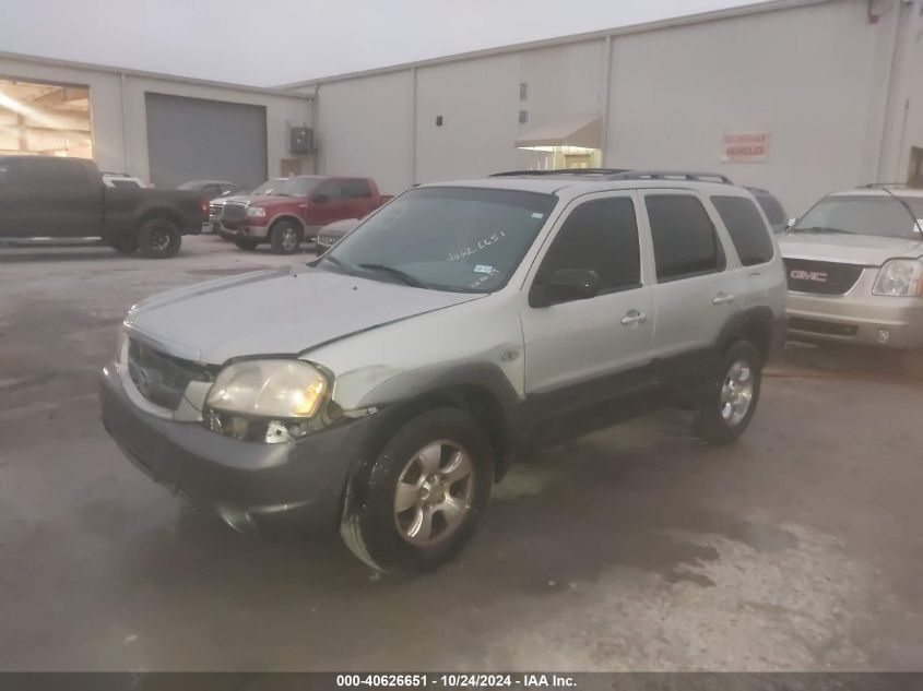 2003 Mazda Tribute Lx V6 VIN: 4F2CZ04143KM42939 Lot: 40626651