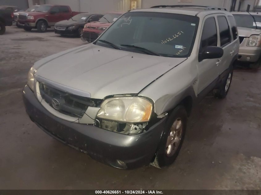 2003 Mazda Tribute Lx V6 VIN: 4F2CZ04143KM42939 Lot: 40626651