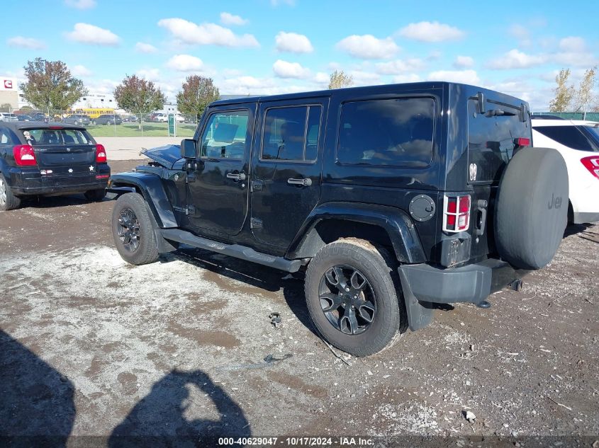 2017 Jeep Wrangler Unlimited Smoky Mountain 4X4 VIN: 1C4HJWEG7HL696228 Lot: 40629047