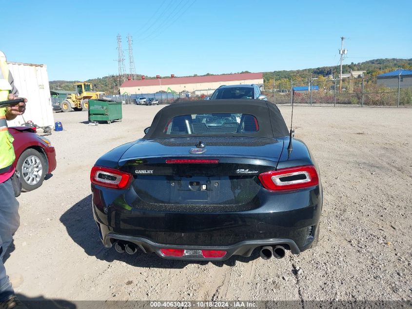 2019 Fiat 124 Spider Abarth VIN: JC1NFAEK9K0141380 Lot: 40630423