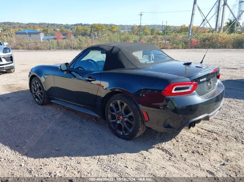 2019 Fiat 124 Spider Abarth VIN: JC1NFAEK9K0141380 Lot: 40630423