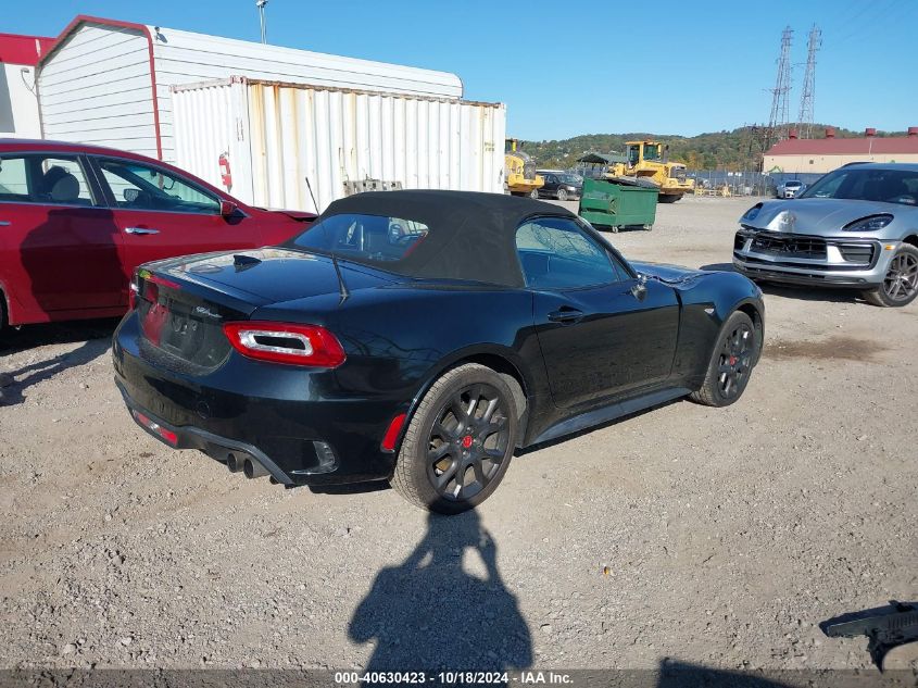 2019 Fiat 124 Spider Abarth VIN: JC1NFAEK9K0141380 Lot: 40630423