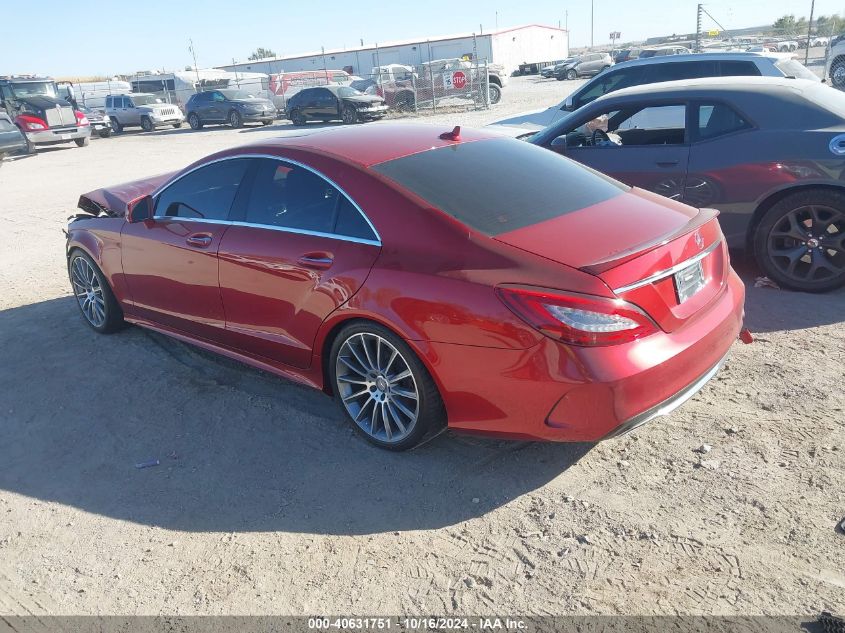 2015 Mercedes-Benz Cls 400 4Matic VIN: WDDLJ6HBXFA146319 Lot: 40631751