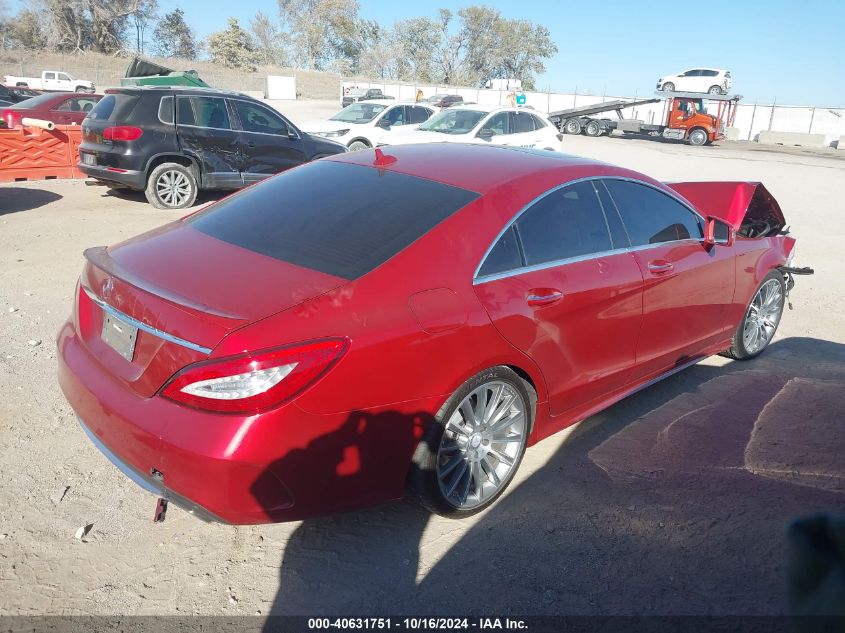 2015 Mercedes-Benz Cls 400 4Matic VIN: WDDLJ6HBXFA146319 Lot: 40631751