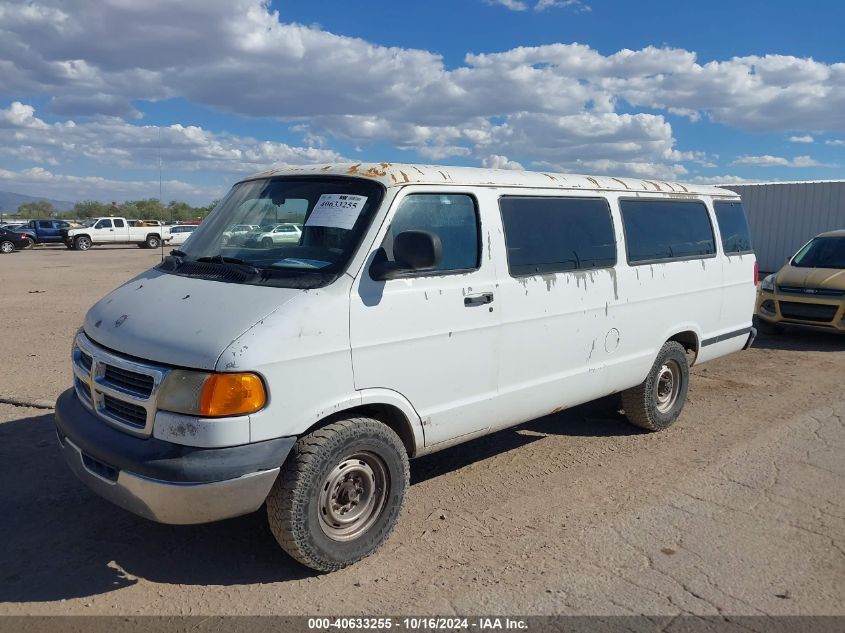 2001 Dodge Ram Wagon 3500 VIN: 2B5WB35Z91K538363 Lot: 40633255