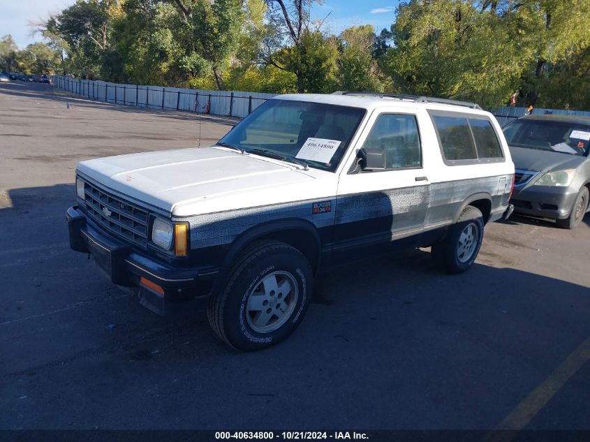 1988 Chevrolet Blazer S10 VIN: 1GNCT18R2J8140350 Lot: 40634800