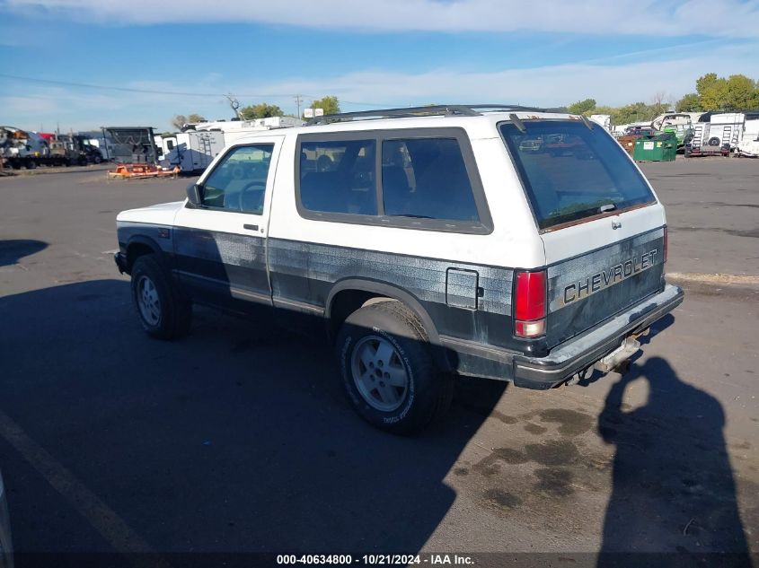 1988 Chevrolet Blazer S10 VIN: 1GNCT18R2J8140350 Lot: 40634800