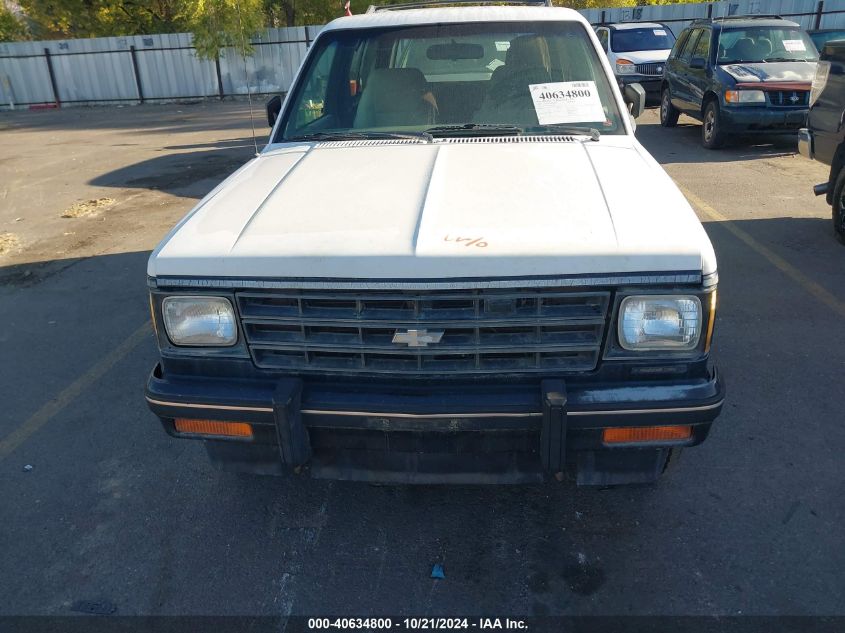 1988 Chevrolet Blazer S10 VIN: 1GNCT18R2J8140350 Lot: 40634800