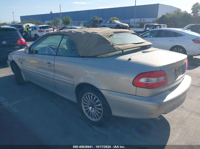 2003 Volvo C70 Ht VIN: YV1NC62D83J035667 Lot: 40635641