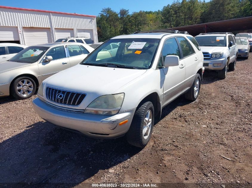 2001 Lexus Rx 300 VIN: JTJGF10U210110939 Lot: 40638023