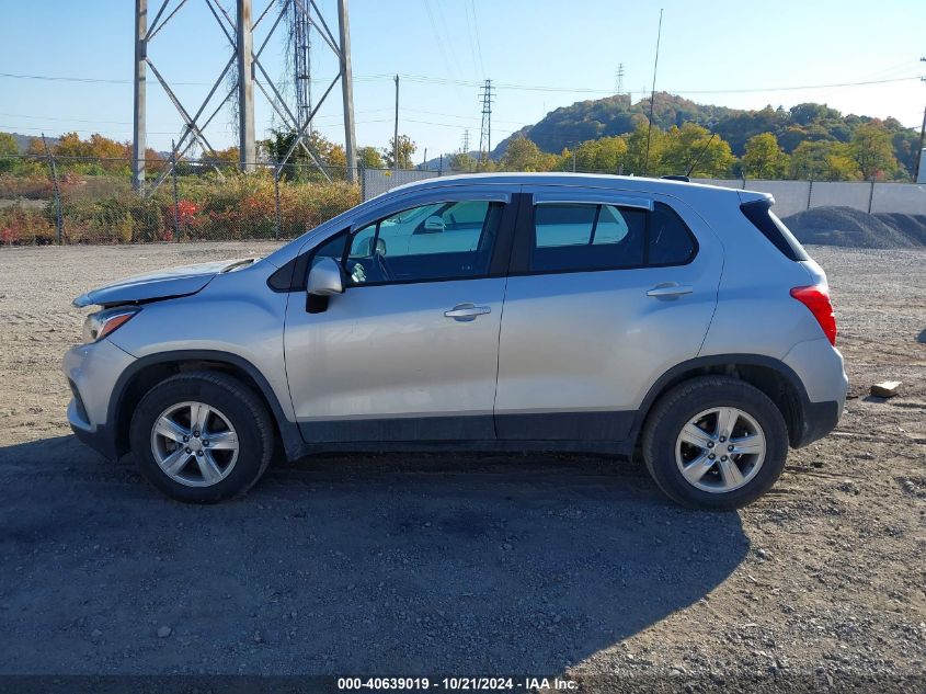 2017 Chevrolet Trax Ls VIN: 3GNCJNSB9HL262448 Lot: 40639019