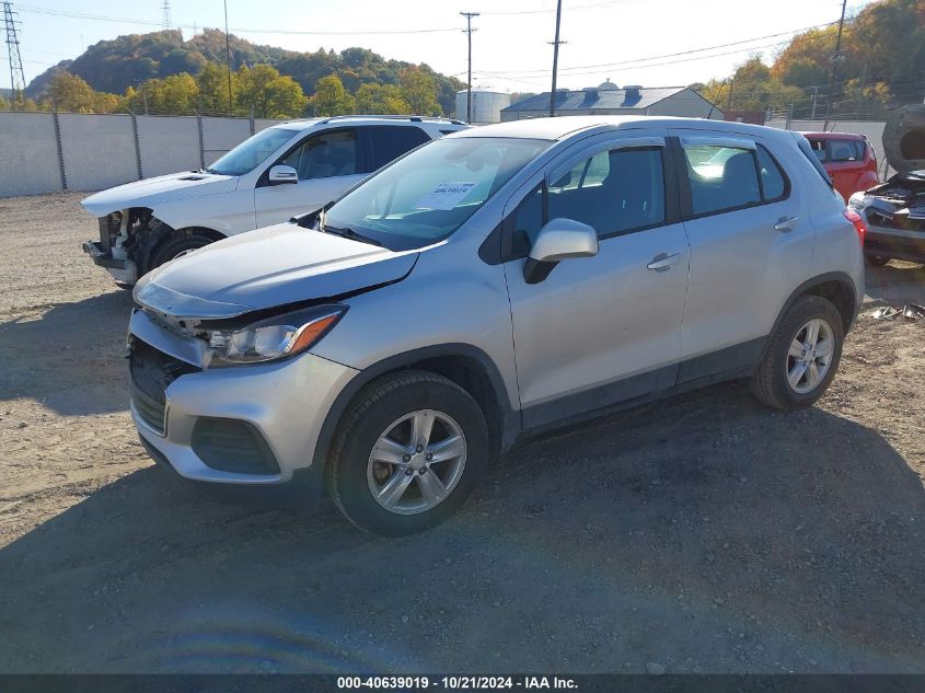 2017 Chevrolet Trax Ls VIN: 3GNCJNSB9HL262448 Lot: 40639019